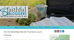 Desktop Screenshot of faithfulbloggers.com